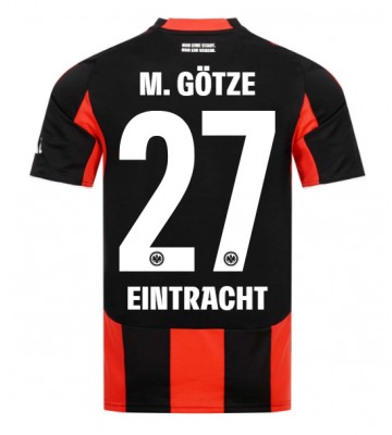 Eintracht Frankfurt Mario Gotze #27 Hjemmebanetrøje 2025-26 Kortærmet